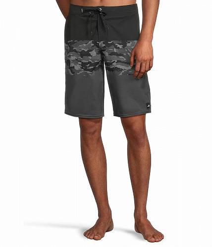 送料無料 オニール O'Neill メンズ 男性用 ファッション ショートパンツ 短パン Hyperfreak Heat Block 21 Boardshorts - Black Camo