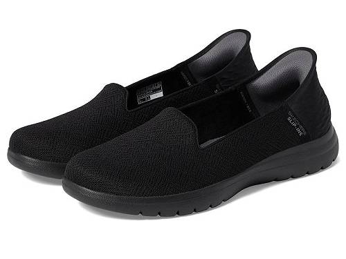 送料無料 スケッチャーズ SKECHERS Performance レディース 女性用 シューズ 靴 スニーカー 運動靴 On-The-Go Flex - Astonish Hands Free Slip-Ins - Black/Black