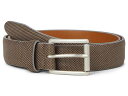 送料無料 ジョーンストンアンドマーフィー Johnston & Murphy メンズ 男性用 ファッション雑貨 小物 ベルト Brushed Micro Che...