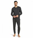 送料無料 エバージェイ Eberjey メンズ 男性用 ファッション パジャマ 寝巻き Henry - The Long PJ Set - Charcoal Heather