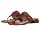 送料無料 コールハーン Cole Haan レディース 女性用 シューズ 靴 サンダル Gayle Thong Sandal - Dark Cuoio Leat...