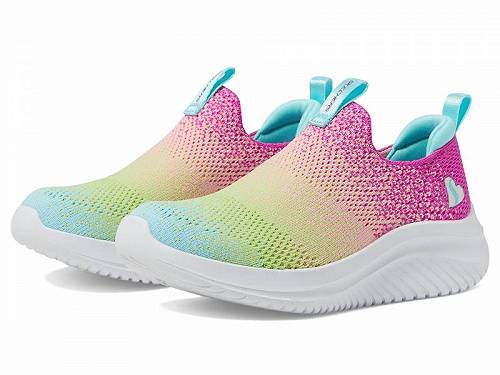 送料無料 スケッチャーズ SKECHERS KIDS 女の子用 キッズシューズ 子供靴 スニーカー 運動靴 Sport - Ultra Flex 3.0 - Neontastic 302266L (Little Kid/Big Kid) - Aqua/Multi