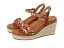 ̵ ϡ Cole Haan ǥ  塼  ҡ Cloudfeel Espadrille Link Wedge 75 mm - Multi Leaf Print