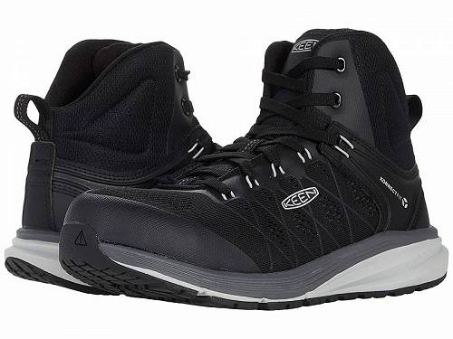 送料無料 キーン Keen Utility メンズ 男性用 シューズ 靴 スニーカー 運動靴 Vista Energy Mid - Vapor/Black