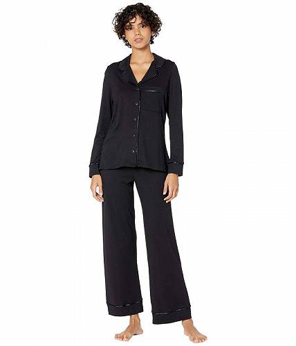 送料無料 コサベラ Cosabella レディース 女性用 ファッション パジャマ 寝巻き Amore Petite Long Sleeve Top Pant Pajama Set - Black/Black