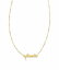 ̵ ɥ饹å Kendra Scott ǥ  奨꡼  ͥå쥹 Abuela Script Pendant Necklace - Gold White Pearl