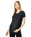 送料無料 ビヨンドヨガ Beyond Yoga レディース 女性用 ファッション アクティブシャツ Lightweight Spacedye Maternity On The Down Low Tee - Darkest Night