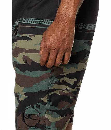 送料無料 オニール O&#039;Neill メンズ 男性用 スポーツ・アウトドア用品 水着 Santa Cruz Printed Boardshorts - Camo 5