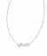 ̵ ɥ饹å Kendra Scott ǥ  奨꡼  ͥå쥹 Abuela Script Pendant Necklace - Silver White Pearl