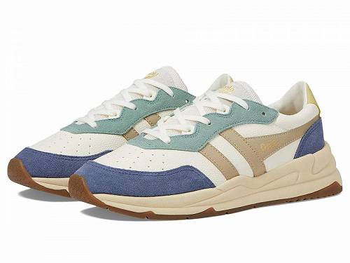 送料無料 ゴラ Gola レディース 女性用 シューズ 靴 スニーカー 運動靴 Saturn Quadrant - Off-White/Moonlight/Wheat