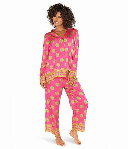 送料無料 ショーミーユアムームー Show Me Your Mumu レディース 女性用 ファッション パジャマ 寝巻き Early Night Pajama Set - Sleepy Shells Silky