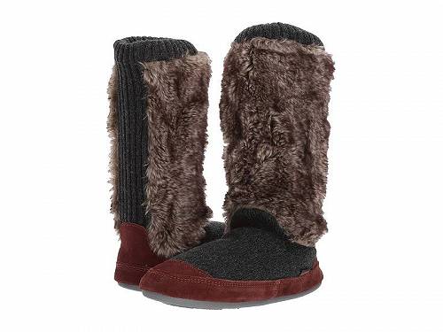 こちらの商品は エイコーン Acorn レディース 女性用 シューズ 靴 スリッパ Slouch Boot - Charcoal Fur です。 注文後のサイズ変更・キャンセルは出来ませんので、十分なご検討の上でのご注文をお願いいたします。 ※靴など、オリジナルの箱が無い場合がございます。ご確認が必要な場合にはご購入前にお問い合せください。 ※画面の表示と実物では多少色具合が異なって見える場合もございます。 ※アメリカ商品の為、稀にスクラッチなどがある場合がございます。使用に問題のない程度のものは不良品とは扱いませんのでご了承下さい。 ━ カタログ（英語）より抜粋 ━ Indulge in the luxurious comfort of the Acorn(R) Slouch Boot slipper sock! Upper is a blend of grey ragg wool, soft berber, knit blend, and jacquard print. Genuine suede toe and heel guard provide a better fit and wear-resistance. Cloud Cushion(TM) footbed for cloud-like comfort. Slip-resistant indoor/outdoor outsole. Hand wash cold and air dry. Product measurements were taken using size LG (US Women&#039;s 8-9), width M. サイズにより異なりますので、あくまで参考値として参照ください. 靴の重さは片側のみのものとなります. 実寸（参考値）： Weight: 約 230 g Circumference: 約 26.67 cm Shaft: 約 33.02 cm ■サイズの幅(オプション)について Slim &lt; Narrow &lt; Medium &lt; Wide &lt; Extra Wide S &lt; N &lt; M &lt; W A &lt; B &lt; C &lt; D &lt; E &lt; EE(2E) &lt; EEE(3E) ※足幅は左に行くほど狭く、右に行くほど広くなります ※標準はMedium、M、D(またはC)となります ※メーカー毎に表記が異なる場合もございます