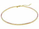  Madewell fB[X p WG[ i lbNX Baguette Tennis Necklace - Shaded Pink