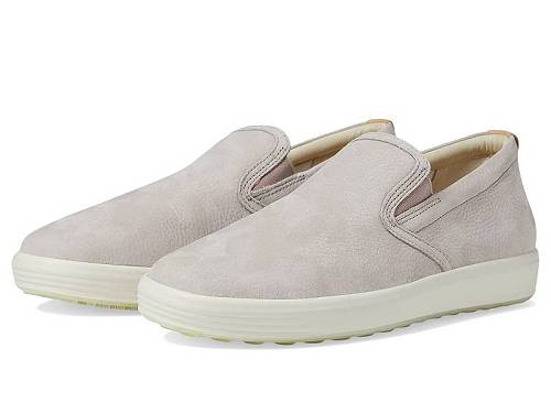 楽天グッズ×グッズ送料無料 エコー ECCO レディース 女性用 シューズ 靴 スニーカー 運動靴 Soft 7 Casual Slip-On Sneaker - Grey Rose/Powder