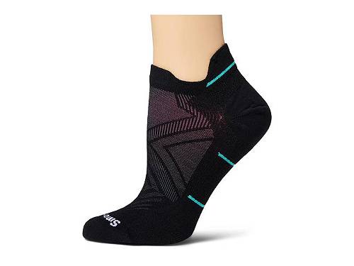 スマートウール 靴下 レディース 送料無料 スマートウール Smartwool レディース 女性用 ファッション ソックス 靴下 Run Zero Cushion Low Ankle - Black