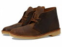送料無料 クラークス Clarks メンズ 男性用 シューズ 靴 ブーツ チャッカブーツ Desert Boot - Beeswax 1