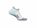  t[`AY Feetures t@bV \bNX C Elite Max Cushion No Show Tab - White Sky