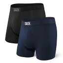  TbNXA_[EGA[ SAXX UNDERWEAR Y jp t@bV  Ultra 2-Pack - Black/Navy