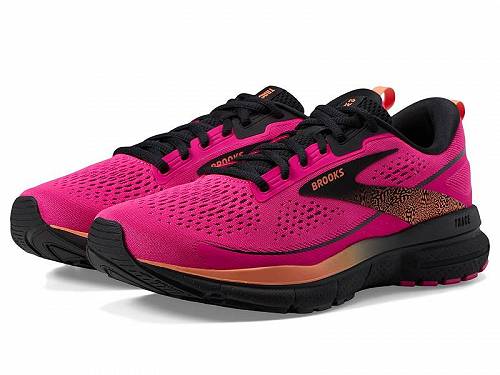 送料無料 ブルックス Brooks レディース 女性用 シューズ 靴 スニーカー 運動靴 Trace 3 - Pink Glo/Black/Orange