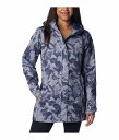  RrA Columbia fB[X p t@bV AE^[ WPbg R[g CR[g Splash A Little II Rain Jacket - Nocturnal Peonies Print