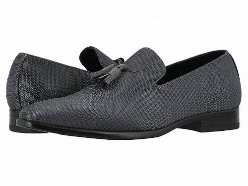 送料無料 ステーシーアダムス Stacy Adams メンズ 男性用 シューズ 靴 ローファー Tazewell Plain Toe Slip-On - Gray/Black