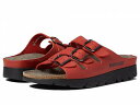 送料無料 メフィスト Mephisto メンズ 男性用 シューズ 靴 サンダル Zach - Red Scratch Leather