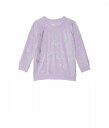 送料無料 Chaser Kids 女の子用 ファッション 子供服 パーカー スウェット ジャケット Glitter Butterflies Pullover (Toddler/Little Kids) - Digital Lavender