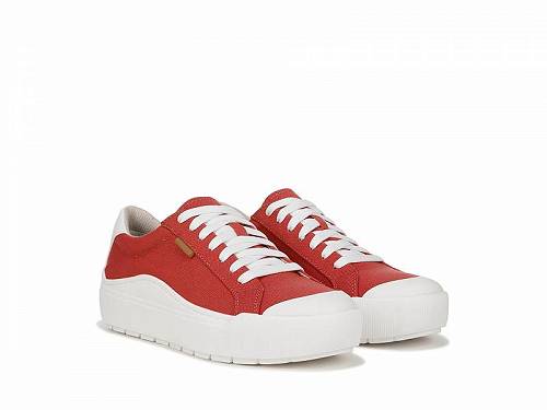 ドクターショール 送料無料 ドクターショール Dr. Scholl&#039;s レディース 女性用 シューズ 靴 スニーカー 運動靴 Time Off Sneaker - Heritage Red Canvas