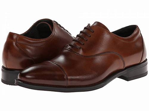 送料無料 ステーシーアダムス Stacy Adams メンズ 男性用 シューズ 靴 オックスフォード 紳士靴 通勤靴 Kordell - Cognac Leather
