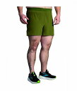  ubNX Brooks Y jp t@bV V[gpc Zp Sherpa 5&quot; Shorts - Carbon Green