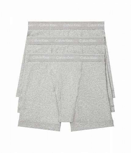 送料無料 カルバンクライン Calvin Klein Underwear メンズ 男性用 ファッション 下着 Cotton Classics Multipack Boxer Brief - Heather Grey