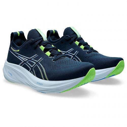 送料無料 アシックス ASICS メンズ 男性用 シューズ 靴 スニーカー 運動靴 GEL-Nimbus 26 - French Blue/Electric Lime