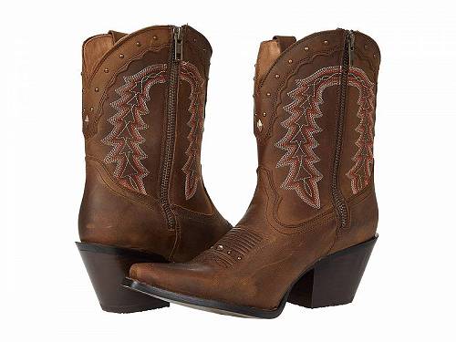 送料無料 デュランゴ Durango レディース 女性用 シューズ 靴 ブーツ ウエスタンブーツ Crush 8" Western Bootie - Brown
