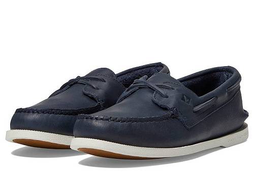 送料無料 スペリー Sperry メンズ 男性用 シューズ 靴 ボートシューズ A/O 2-Eye Cross Lace - Navy