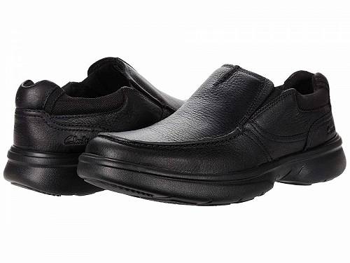 送料無料 クラークス Clarks メンズ 男性用 シューズ 靴 スニーカー 運動靴 Bradley Free - Black Tumbled Leather