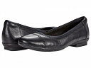 クラークス レザースニーカー レディース 送料無料 クラークス Clarks レディース 女性用 シューズ 靴 フラット Sara Bay - Black Leather