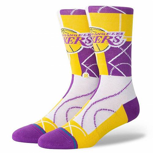 送料無料 スタンス Stance ファッション ソックス 靴下 Zone La Lakers - Purple