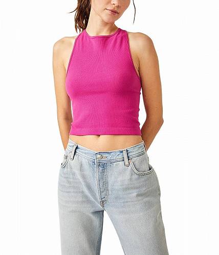 送料無料 フリーピープル Free People レディース 女性用 ファッション トップス シャツ Hayley Racerback Brami - Fuchsia Festival