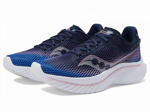 送料無料 サッカニー Saucony レディース 女性用 シューズ 靴 スニーカー 運動靴 Kinvara 14 - Navy