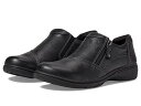 送料無料 クラークス Clarks レディース 女性用 シューズ 靴 ローファー ボートシューズ Carleigh Ray - Black Leather