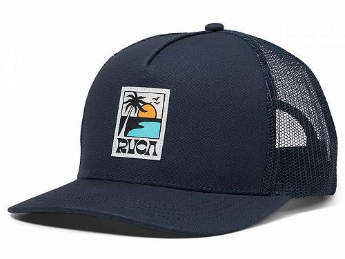 楽天グッズ×グッズ送料無料 ルーカ RVCA メンズ 男性用 ファッション雑貨 小物 帽子 野球帽 キャップ Palm Set Trucker - Navy