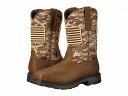 送料無料 アリアト Ariat メンズ 男性用 シューズ 靴 ブーツ ワークブーツ Workhog Patriot Steel Toe - Earth/Sand...