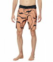 送料無料 ヴォルコム Volcom メンズ 男性用 スポーツ・アウトドア用品 水着 Blind Lines Mod 19" Boardshorts - Salmon