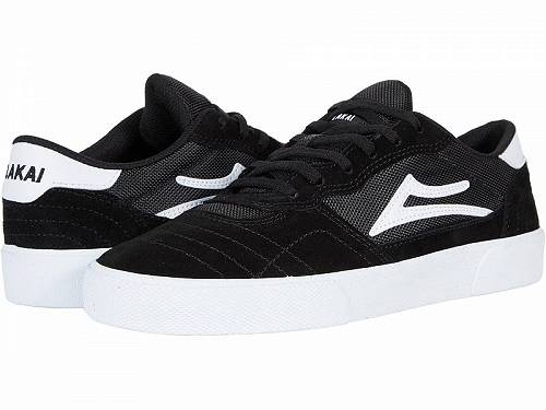 送料無料 ラカイ Lakai メンズ 男性用 シューズ 靴 スニーカー 運動靴 Cambridge - Black/White Suede 3