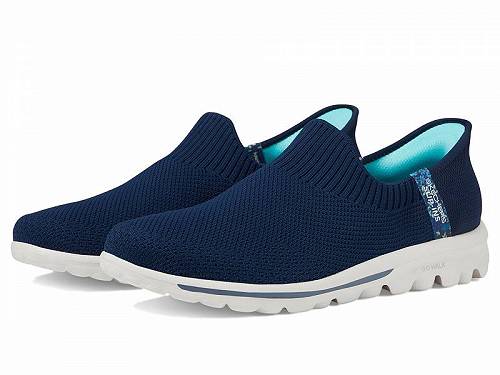 送料無料 スケッチャーズ SKECHERS Performance レディース 女性用 シューズ 靴 スニーカー 運動靴 Go Walk Travel Tahiti Sunset Hands Free Slip-Ins - Navy