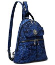 送料無料 バッガリーニ Baggallini レディース 女性用 バッグ 鞄 バックパック リュック Naples Convertible Backpack - Ink Hydrangea