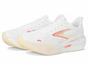 送料無料 ブルックス Brooks レディース 女性用 シューズ 靴 スニーカー 運動靴 Hyperion Max 2 - White/Peach/Coral
