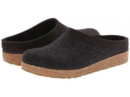  ntK[ Haflinger V[Y C NbO GZL Leather Trim Grizzly - Charcoal