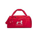 送料無料 アンダーアーマー Under Armour バッグ 鞄 ダッフルバッグ Undeniable 5.0 Duffel MD - Red/Red/Metallic Silver