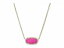 ̵ ɥ饹å Kendra Scott ǥ  奨꡼  ͥå쥹 Elisa Pendant Necklace - Gold/Magenta Magnesite